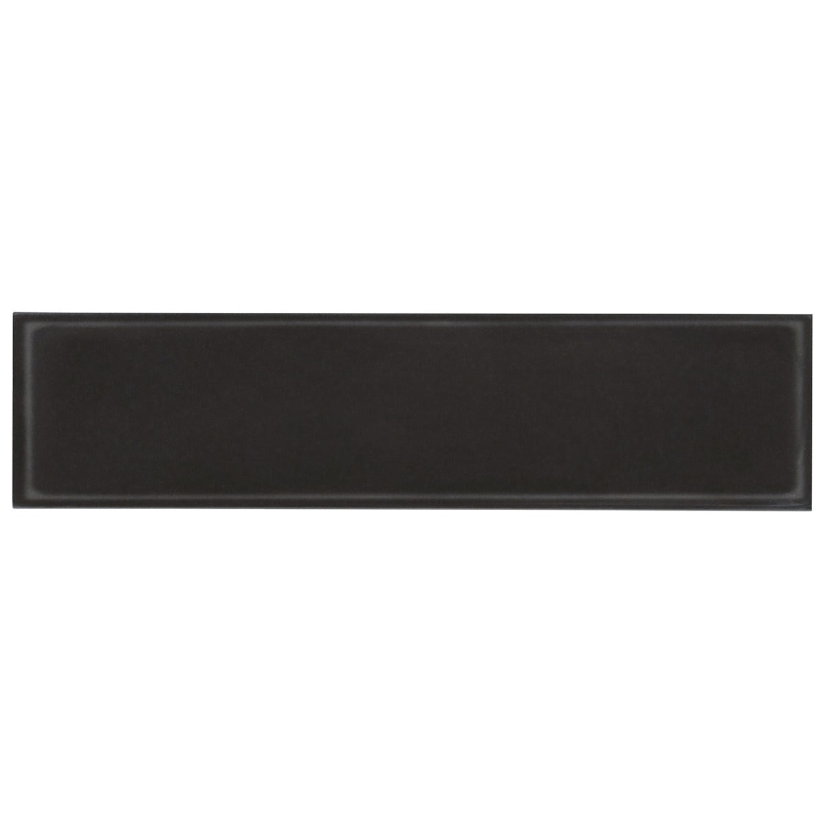 Stacy Garcia Artblock Nero Black Matte Porcelain Tile 4x16