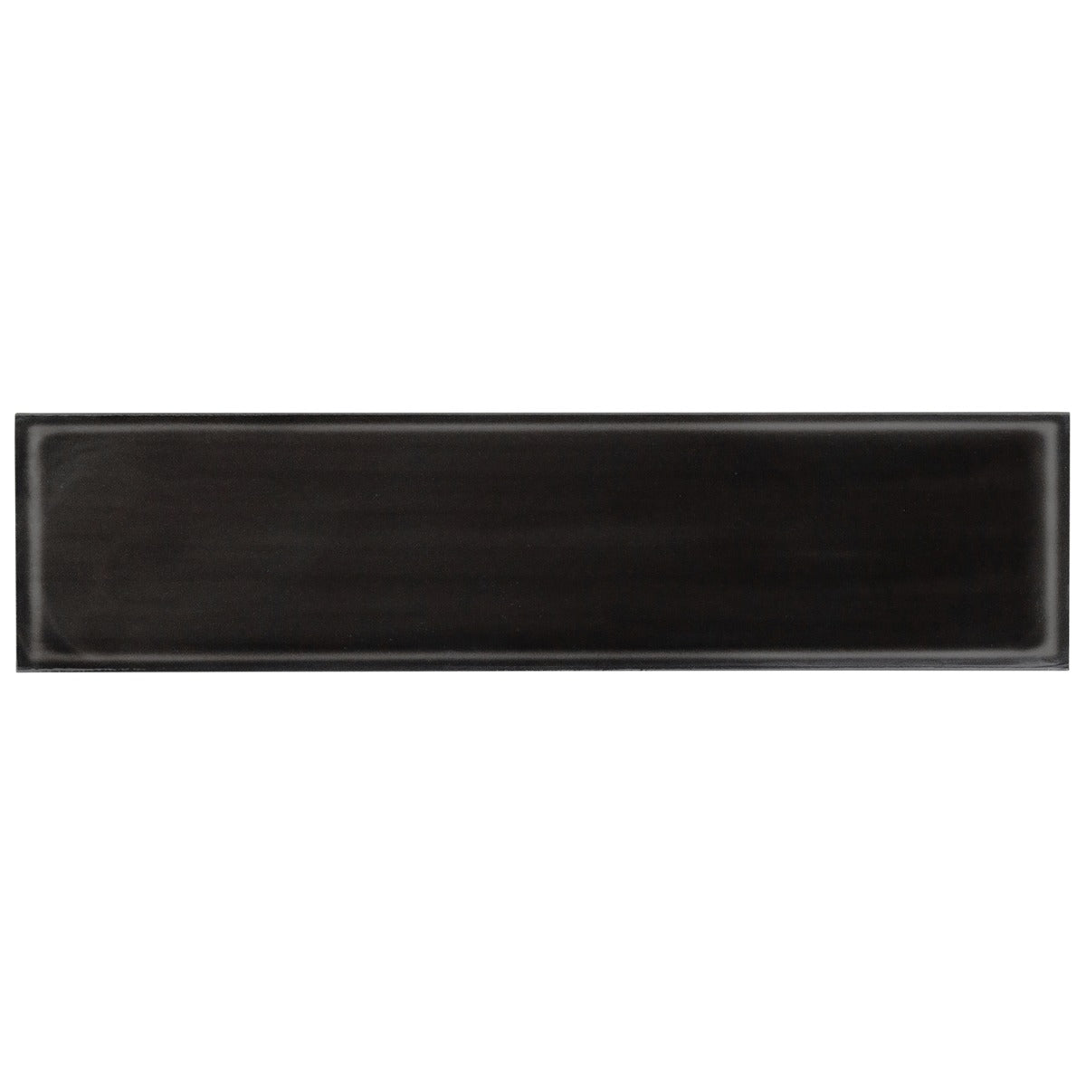 Stacy Garcia ArtBlock Nero Black 4x16 Glossy Porcelain Tile