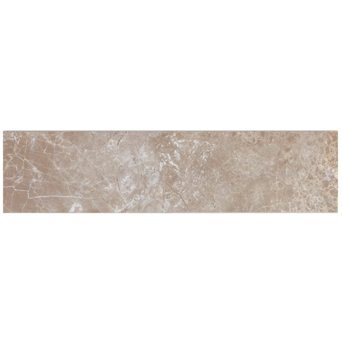 Lux Tile Marmo Perfetto Tortora Gray 4x16 Semi-Polished Porcelain Tile