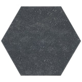 Texstone Antracita Dark Gray 9" Hexagon Matte Porcelain Tile