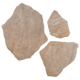 Pathstone Taupe Textured Matte Porcelain Flagstone Tile - Lux Tile