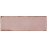 Los Lunas Rose Pink 4x12 Polished Ceramic Subway Tile - Lux Tile