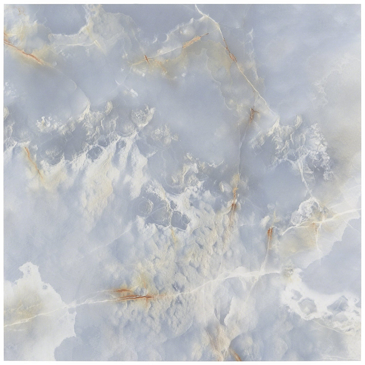 Tilebar Lumina Onyx Caspian Blue 24x24 Polished Porcelain Tile