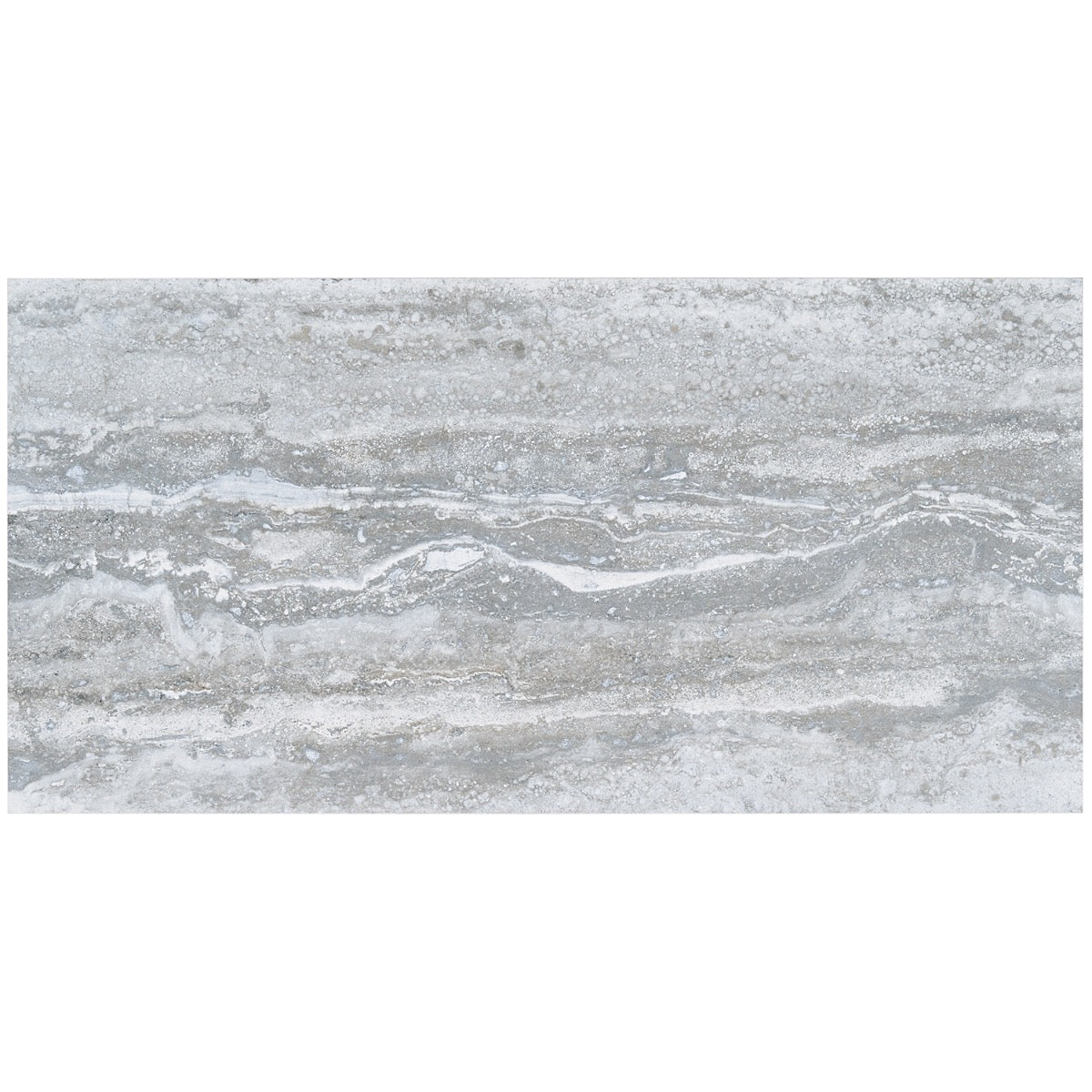 Lux Tile Travertine Sky Blue 12x24 Matte Porcelain Tile