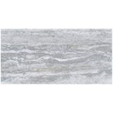Lux Tile Travertine Sky Blue 12x24 Matte Porcelain Tile