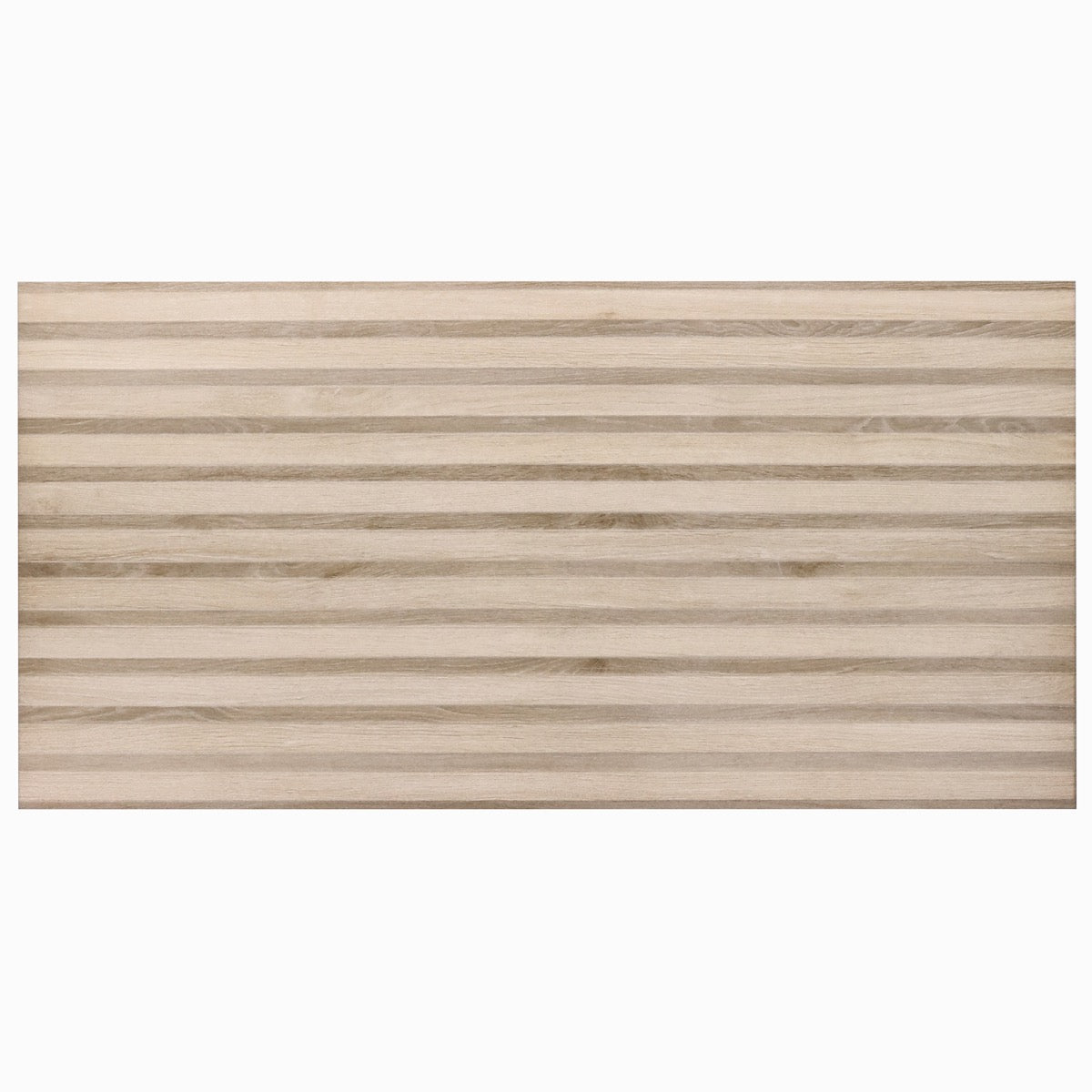 Lux Tile Nobu Ribbon Almond Brown 24x48 Matte Porcelain Tile
