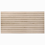 Lux Tile Nobu Ribbon Almond Brown 24x48 Matte Porcelain Tile