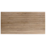 Nobu Ribbon Tan Brown 24x48 Wood Look Matte Porcelain Tile