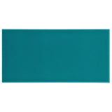 Stacy Garcia Maddox Teal Blue 4x8 Matte Ceramic Subway Wall Tile