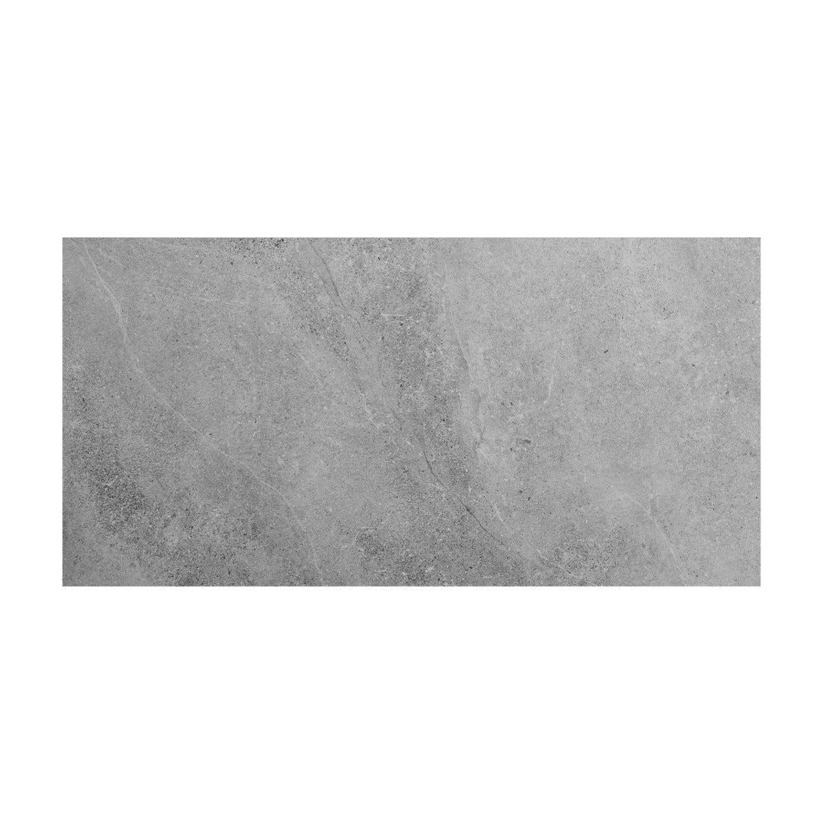 Lune Gray 24x48 Matte Porcelain Tile - Lux Tile
