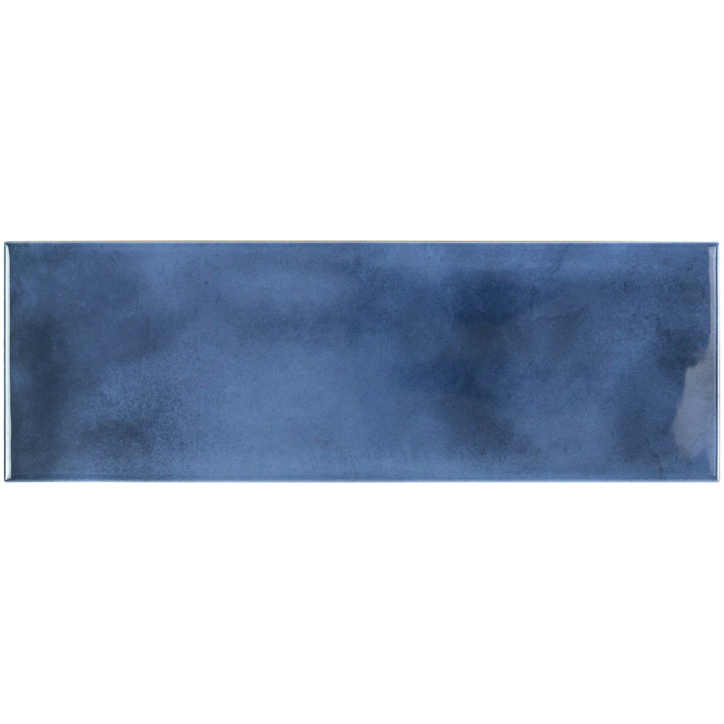 Diesel Camp Smoke Blue 4x12 Glossy Ceramic Subway Tile