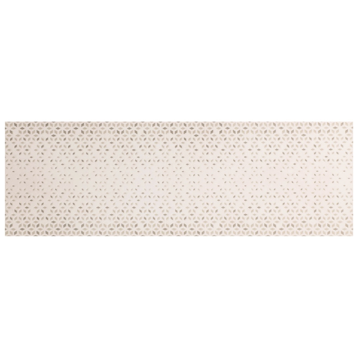 Terramay Flower Taupe 12x36 Textured Mixed Finish Ceramic Tile
