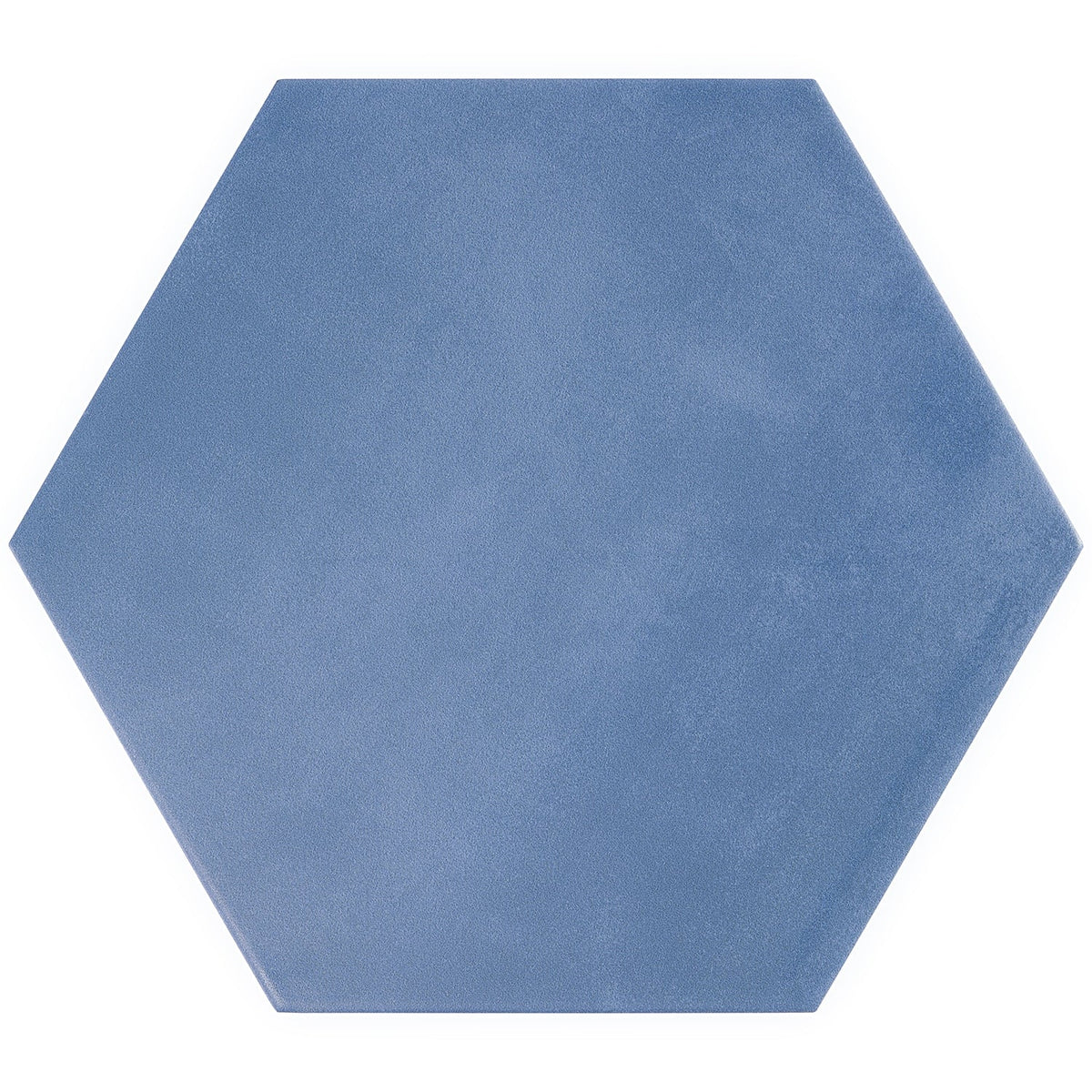 HexArt Azul Blue 8" Hexagon Matte Porcelain Tile - Lux Tile