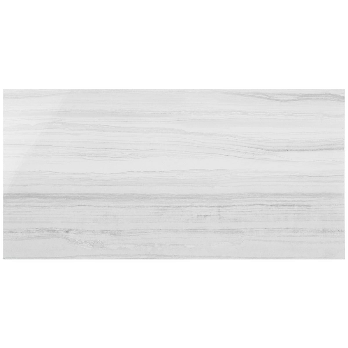 DreamStone Luminus White 12x24 Polished Porcelain Tile