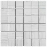 DreamStone Luminus White 2x2 Matte Porcelain Mosaic Tile