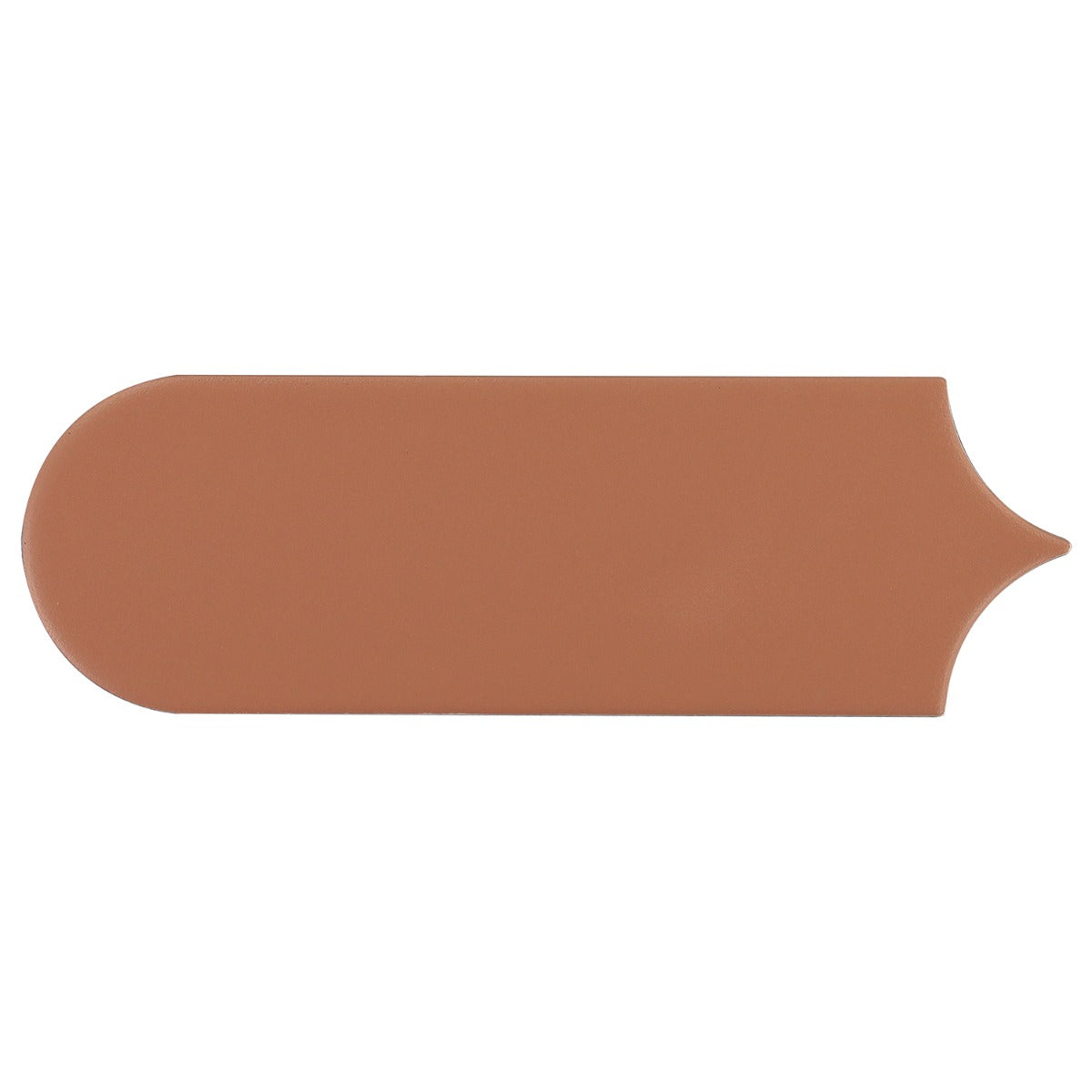 Parry Clay Terracotta Fishscale Matte Ceramic Wall Tile - 3x8
