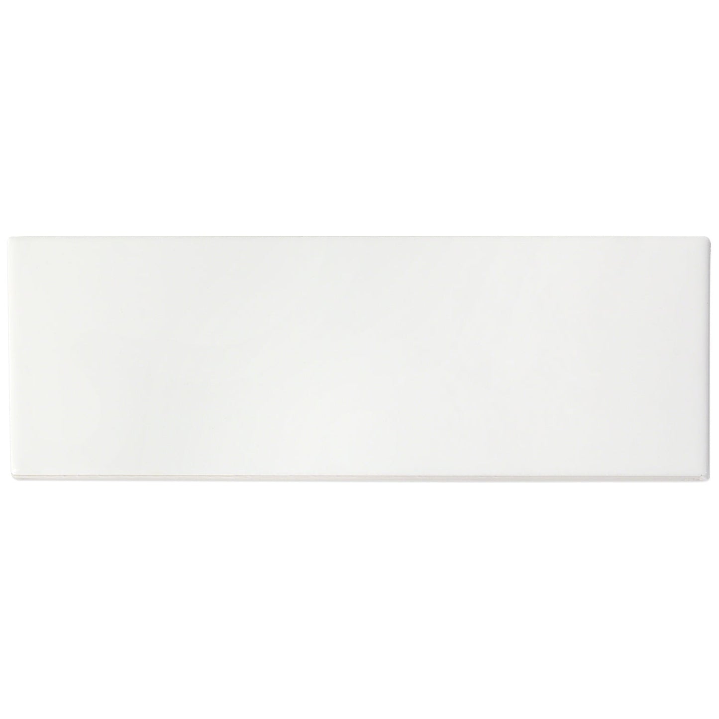 London White 3x9 Matte Ceramic Subway Tile for Walls