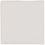 Morocco Blanco White 4x4 Glossy Porcelain Tile - Lux Tile