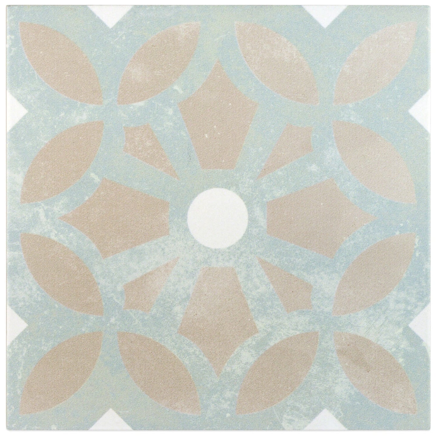 Bella Louvre Green Matte Porcelain Tile - 9x9 Inches