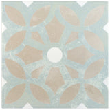 Bella Louvre Green Matte Porcelain Tile - 9x9 Inches