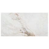 Lux Tile Calacatta Macchia White Gold 24x48 Polished Porcelain Tile
