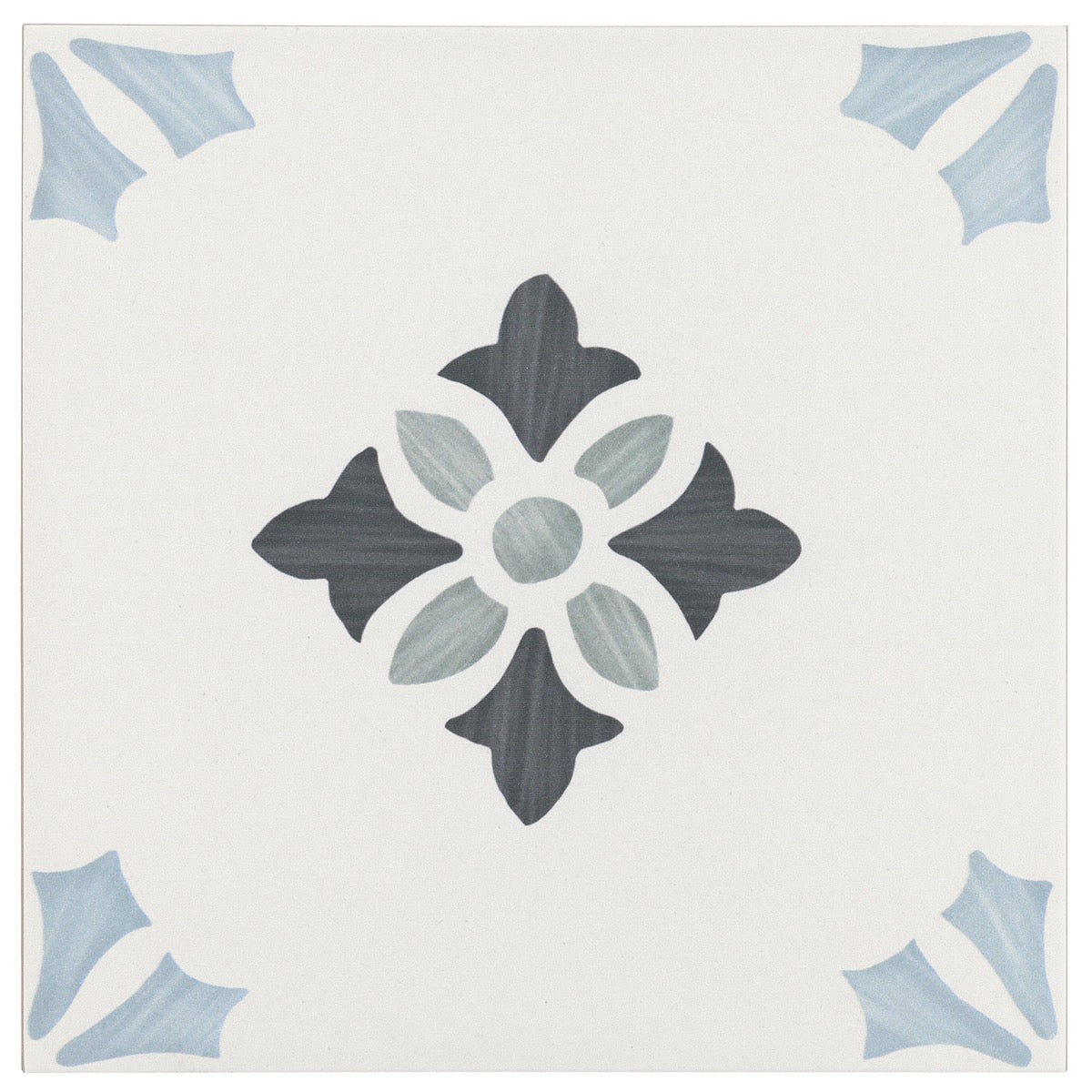 Lapaz Poppy Blue Green 9x9 Matte Porcelain Tile - Lux Tile