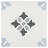 Lapaz Poppy Blue Green 9x9 Matte Porcelain Tile - Lux Tile