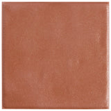 Stacy Garcia Valenova Clay Terracotta 5x5 Matte Ceramic Tile