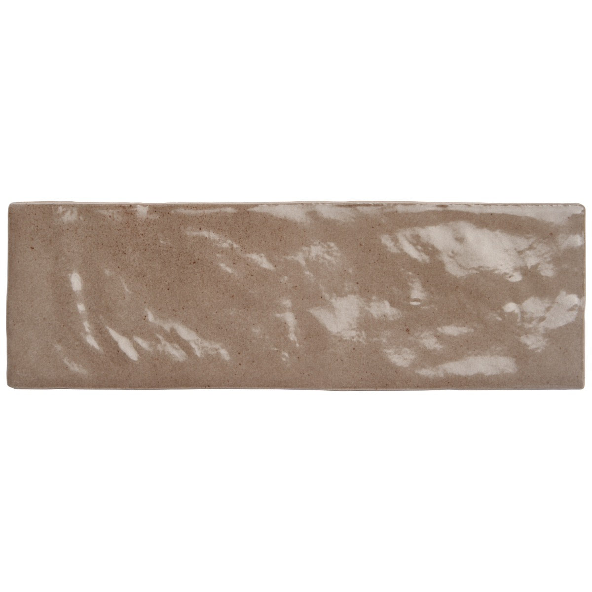 Portmore Taupe 3x8 Glazed Ceramic Tile - Lux Tile