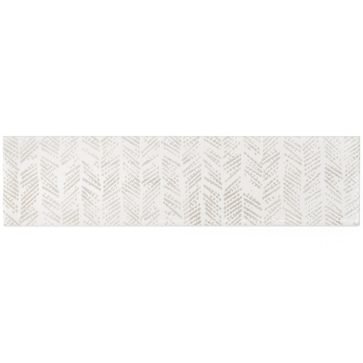 Chance Decor White 2x10 Polished Ceramic Tile - Lux Tile