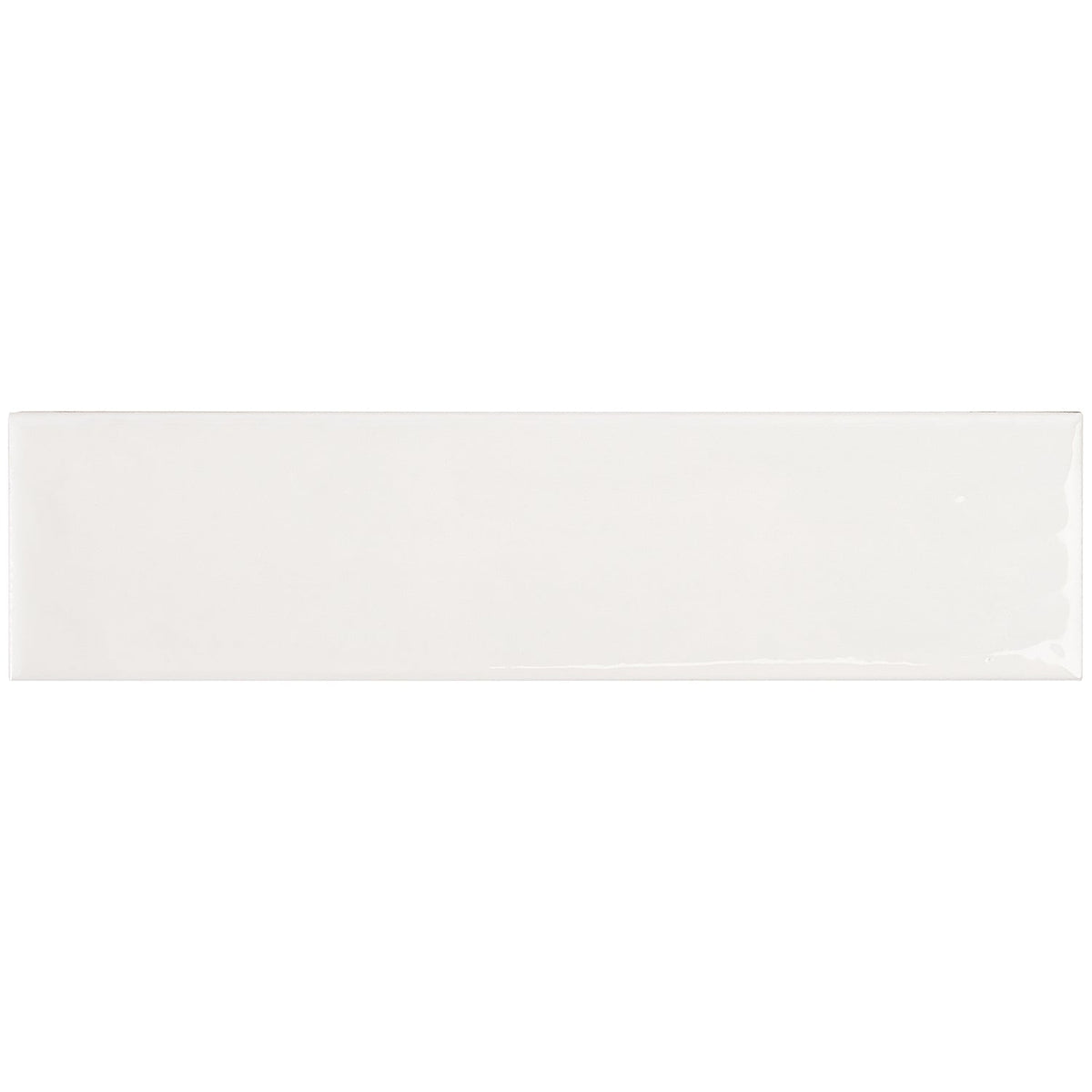 Chance White 2x10 Glossy Ceramic Subway Tile for Walls
