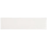 Chance White 2x10 Glossy Ceramic Subway Tile for Walls