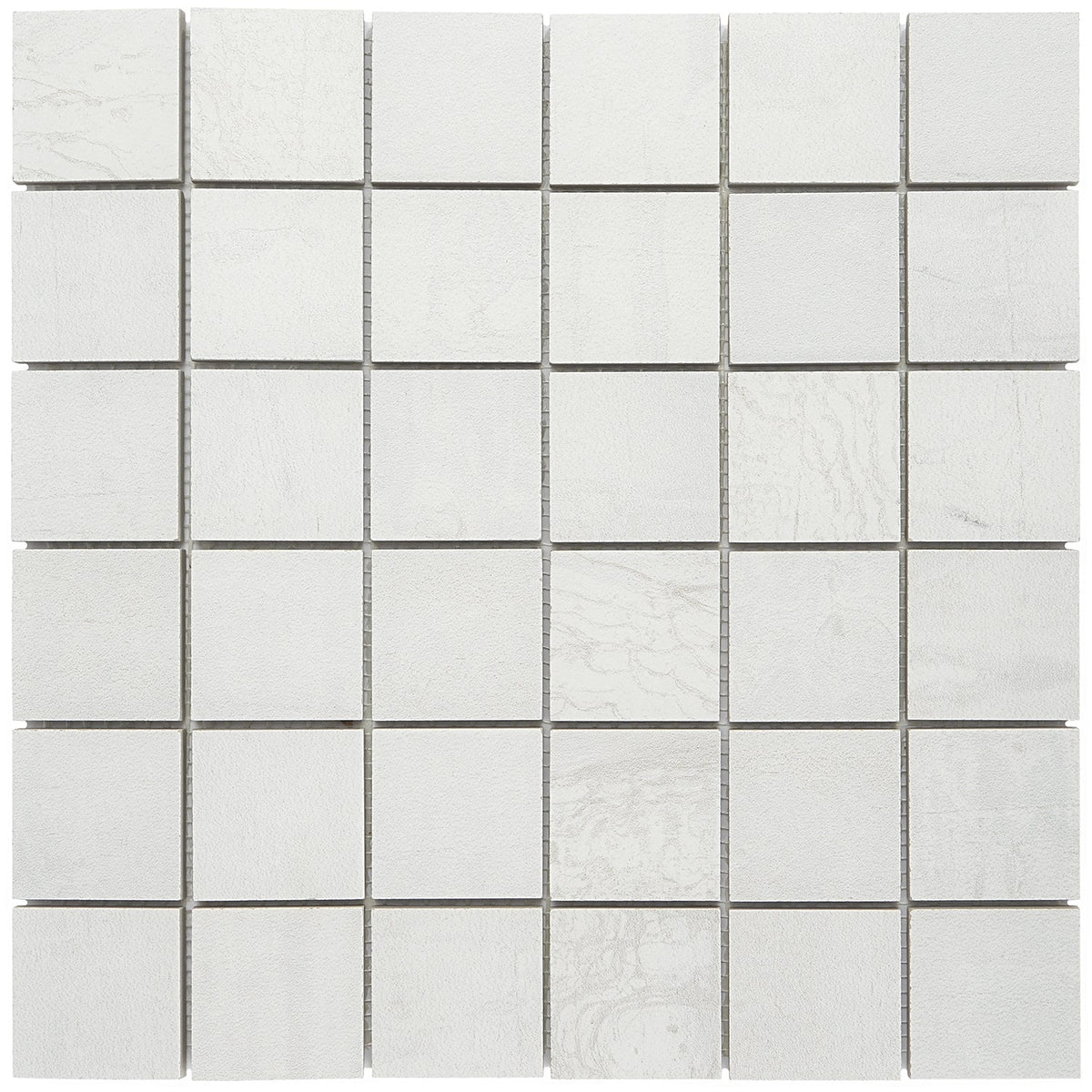Angela Harris Inspira Light Silver 2x2 Matte Porcelain Mosaic Tile