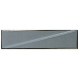 Axelle Misty Gray 3D Glossy Ceramic Subway Tile - 3x12