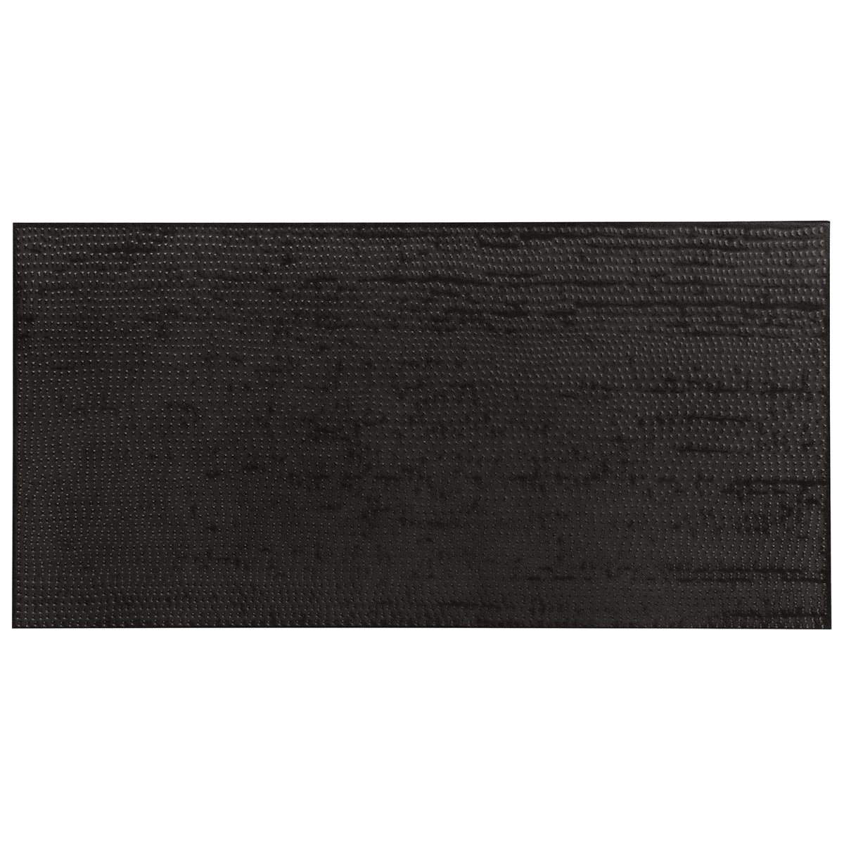 Lux Tile Rethink Decoro Leather Black 12x24 Textured Matte Porcelain Wall Tile