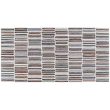 Setana White 12x24 Artisan Decor Porcelain Tile by Lux Tile
