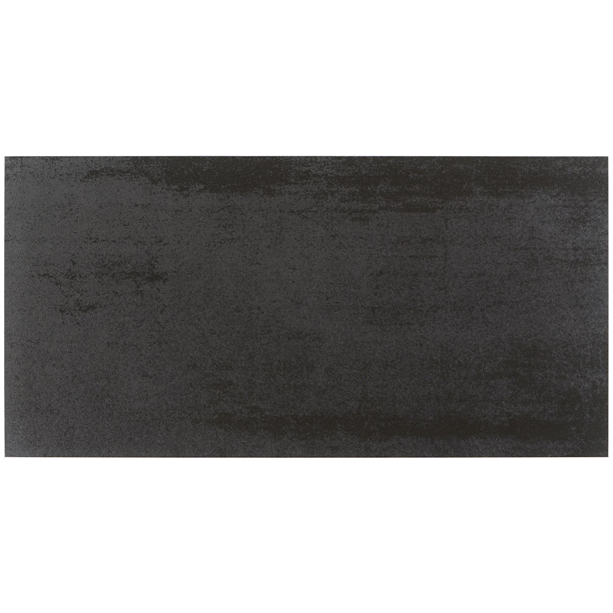 Hewlett Black Matte Porcelain Tile 12x24 - Lux Tile