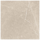 Autograph Crema Beige 48x48 Marble Look Satin Porcelain Tile - Tilebar