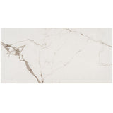 DreamStone Statuario Venato White 24x48 Polished Porcelain Tile