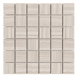 Miles Classic Tan 2x2 Matte Porcelain Mosaic Tile - Lux Tile