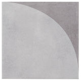 Brando Dark Gray 8x8 Matte Porcelain Tile - Lux Tile