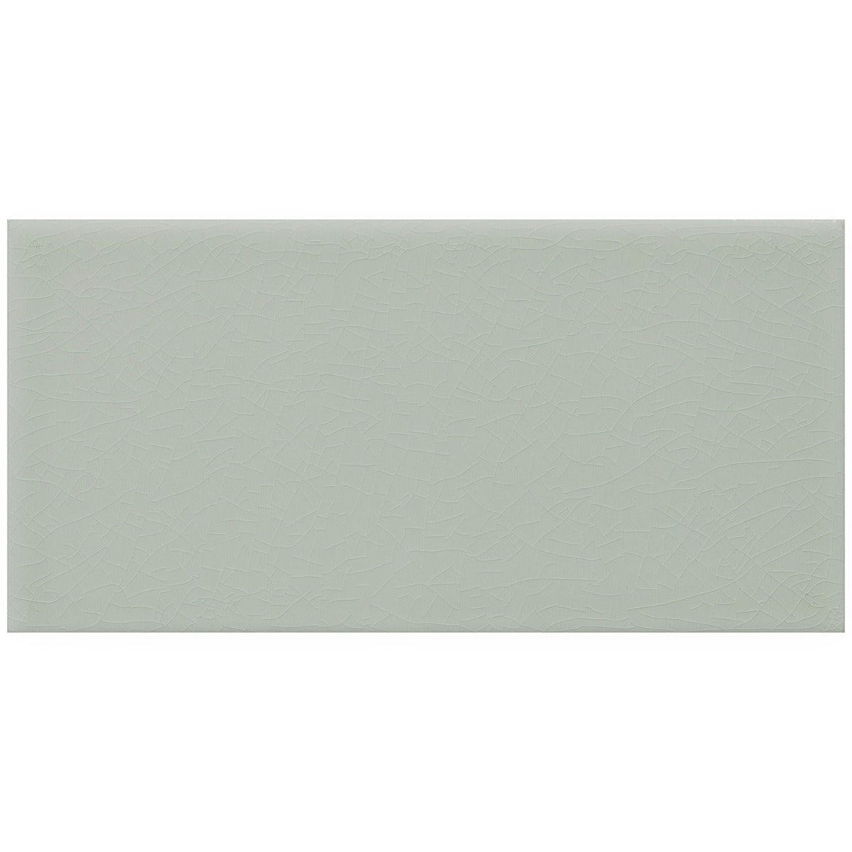 Seaside Fern Green 4x8 Crackled Glossy Ceramic Tile - Lux Tile