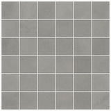 Clay Awake Gray 2x2 Matte Porcelain Mosaic Tile - Lux Tile