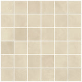 Clay Shy Beige 2x2 Matte Porcelain Mosaic Tile - Lux Tile