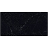 TileBarXL Marmi Slim Black Marquina 30x60 Polished Porcelain Slab