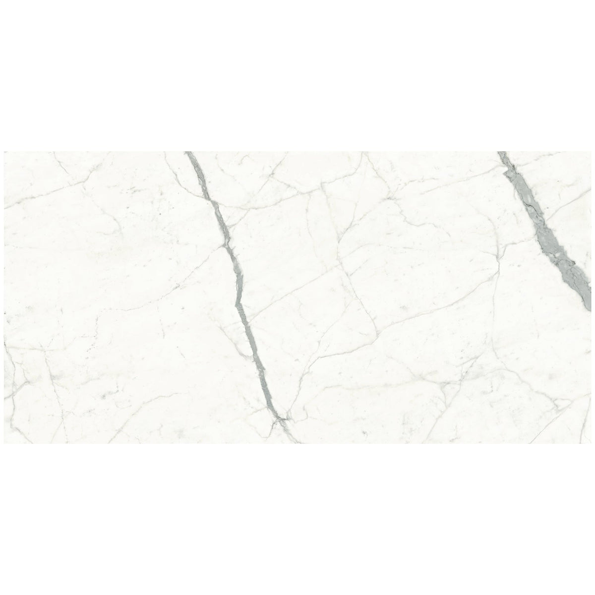 Tilebar Marmi Slim Bianco Venato 60x120 Polished Porcelain Slab