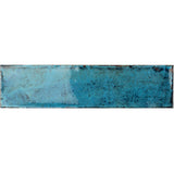 Castle Denim Blue 3x12 Polished Ceramic Subway Tile - Lux Tile
