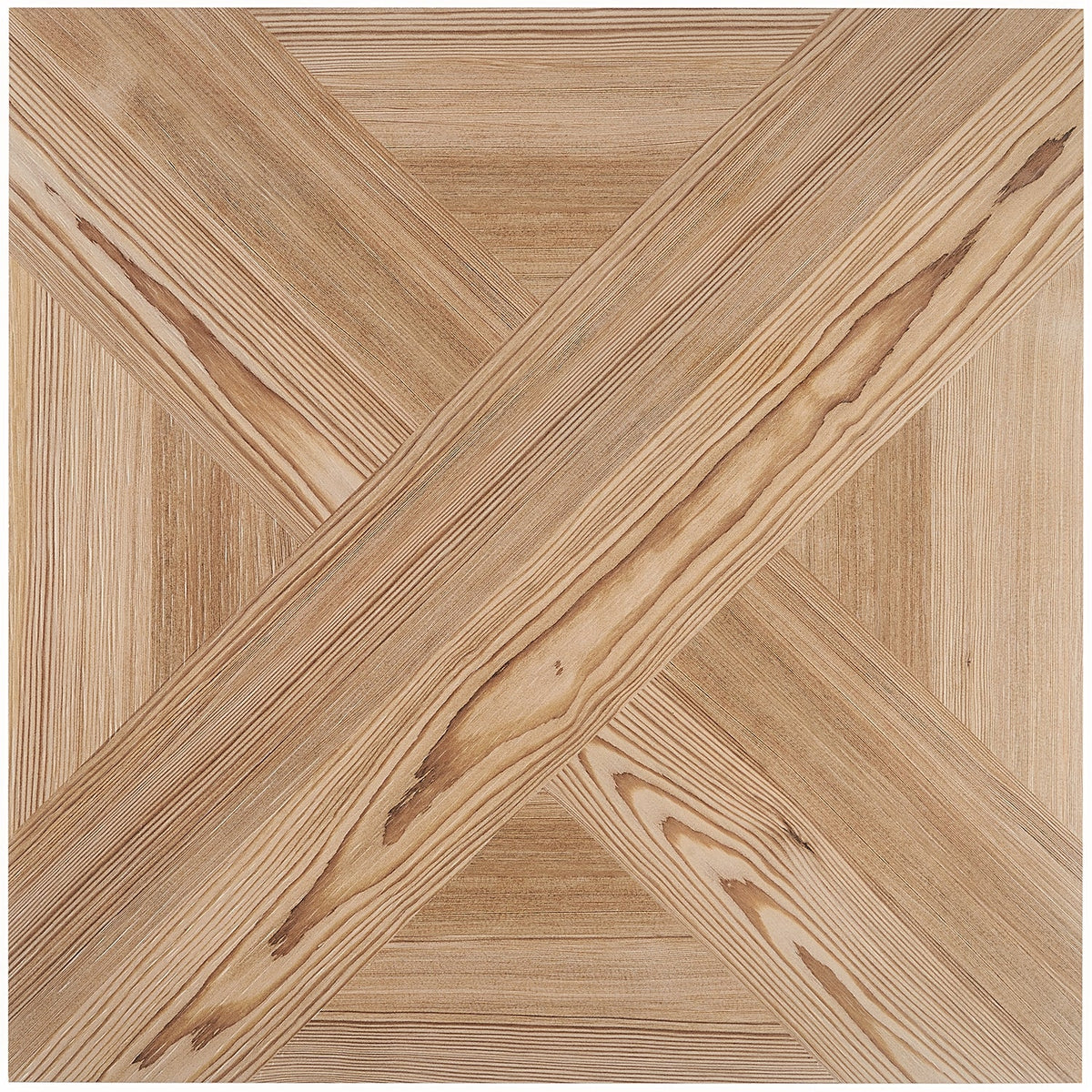 Barberry Decor Miele 24x24 Matte Wood Look Porcelain Tile
