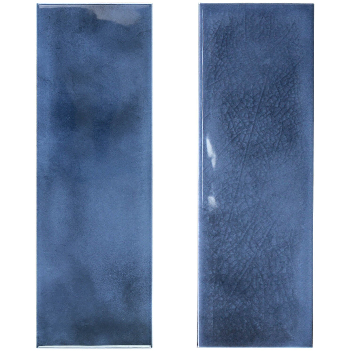 Diesel Camp Smoke Blue 4x12 Glossy Ceramic Subway Tile