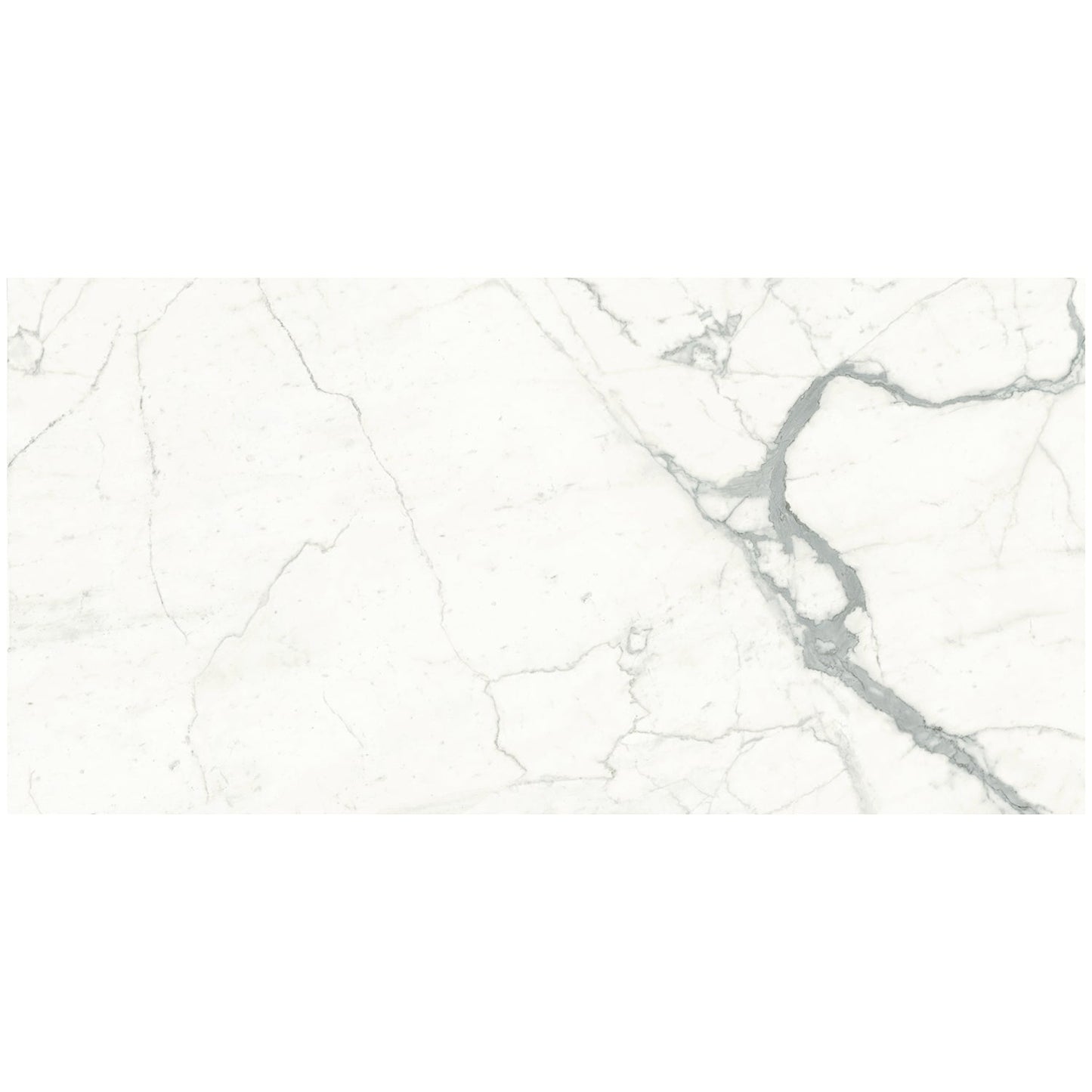 Tilebar Marmi Slim Bianco Venato 60x120 Polished Porcelain Slab